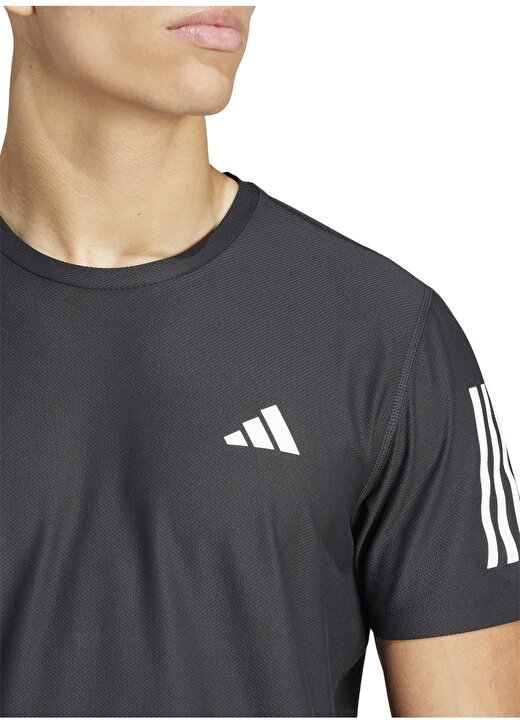 Adidas Siyah Erkek Yuvarlak Yaka Normal Kalıp T-Shirt IN1500 OTR 2