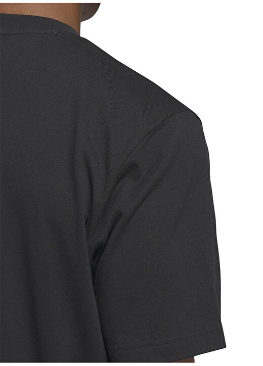 Adidas Siyah Erkek Yuvarlak Yaka Normal Kalıp T-Shirt IN6370 FDT 4