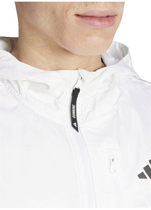 Adidas Beyaz Erkek Zip Ceket IK7433 OTR 4