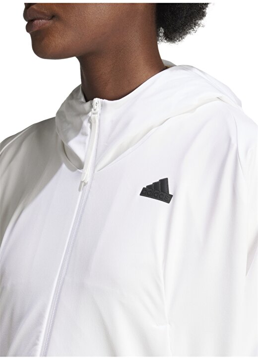 Adidas Beyaz Kadın Zip Ceket IN9483 W 3