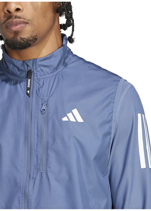 Adidas Mavi Erkek Zip Ceket IN1496 OTR 2