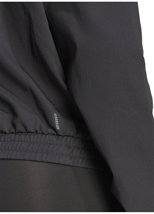 Adidas Siyah Kadın Normal Kalıp Zip Ceket HZ5636 TR-ES 3