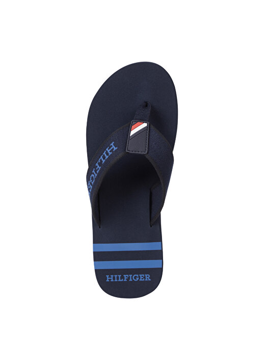 Tommy Hilfiger Lacivert Erkek Plaj Terliği SPORTY HILFIGER BEACH SANDAL   3