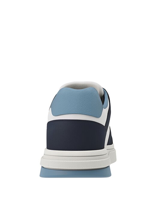 Tommy Hilfiger Beyaz - Mavi Erkek Deri Sneaker TJM LEATHER CUPSOLE 2.0 4