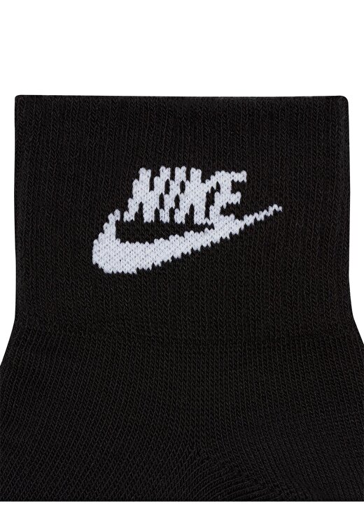 Nike Siyah Unisex Çorap DX5074-010-U NK NSW EVERYDAY ESSENT 4