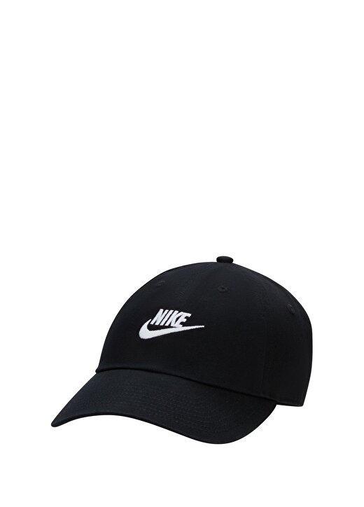 Nike Siyah Unisex Şapka FB5368-011-U NK CLUB CAP U CB FUT W 1