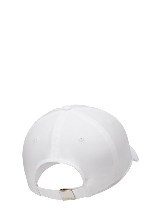 Nike Beyaz Unisex Şapka FB5372-100-U NK DF CLUB CAP U CB MT 2