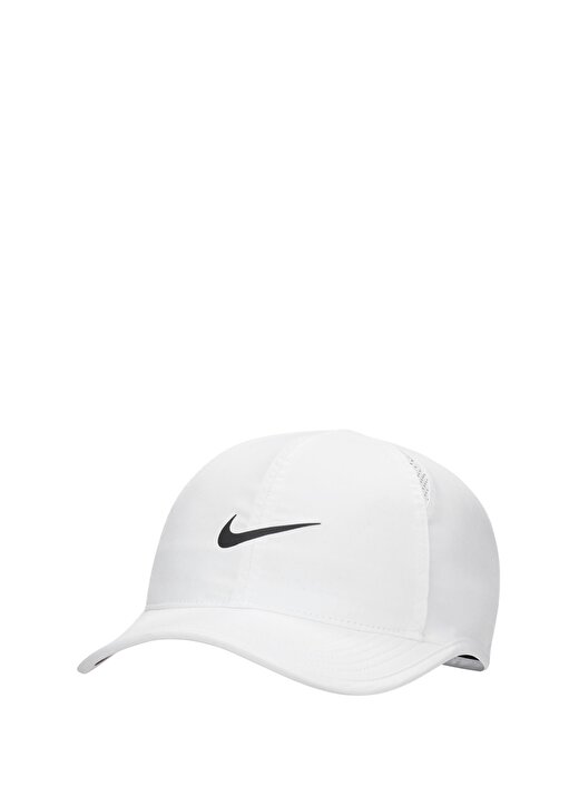 Nike Beyaz Unisex Şapka FB5682-100-U NK DF CLUB CAP U AB FL 1