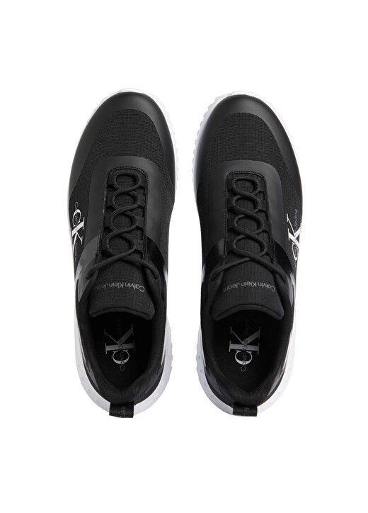 Calvin Klein Siyah - Beyaz Erkek Sneaker EVA RUNNER LOW LACE ML MIX 3