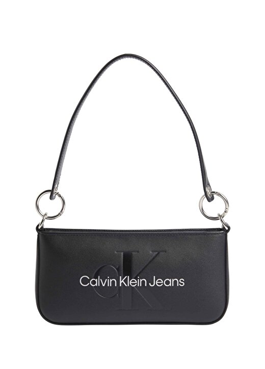 Calvin Klein Siyah Kadın 25X13x4 Cm Omuz Çantası K60K6106790GL 1