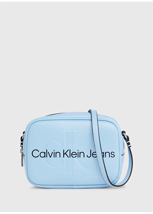 Calvin Klein Mavi Kadın 13X18x7 Cm Çapraz Çanta K60K610275CEZ 1