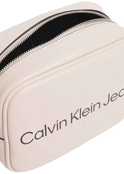 Calvin Klein Açık Pudra Kadın 13X18x7 Cm Omuz Çantası K60K610275TFT 3