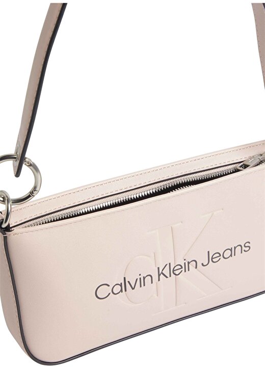 Calvin Klein Açık Pudra Kadın 13X25x4 Cm Omuz Çantası K60K610679TFT 3