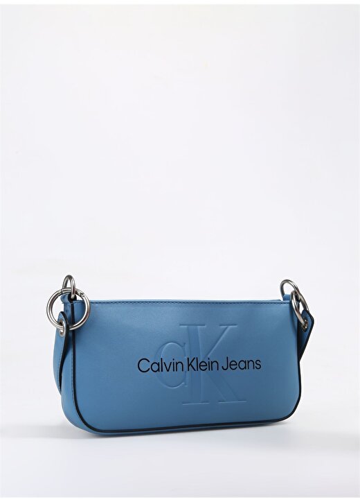 Calvin Klein Mavi Kadın 13X25x4 Cm Omuz Çantası K60K610679CEZ 2
