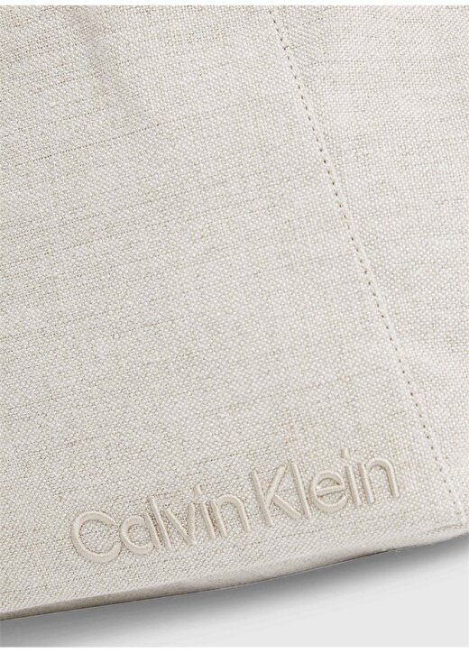 Calvin Klein Açık Vizon Kadın 32X30,9X17,7 Cm Omuz Çantası K60K611992PC4 4
