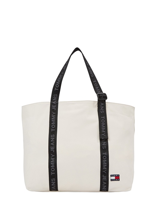 Tommy Hilfiger Bej Kadın 49X35x22 Cm Tote Çanta AW0AW15819ACG 1