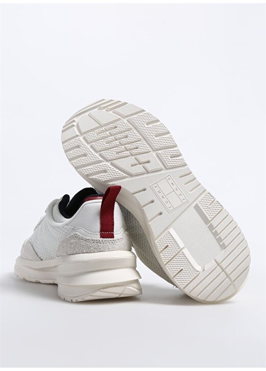 Tommy Hilfiger Beyaz Kadın Deri Sneaker EN0EN025020K4 4