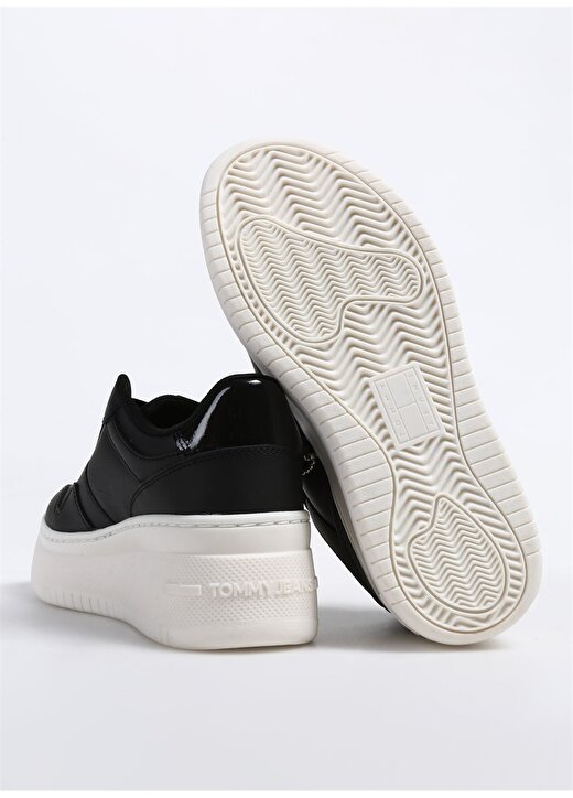 Tommy Hilfiger Siyah Kadın Deri Sneaker EN0EN02421BDS 4