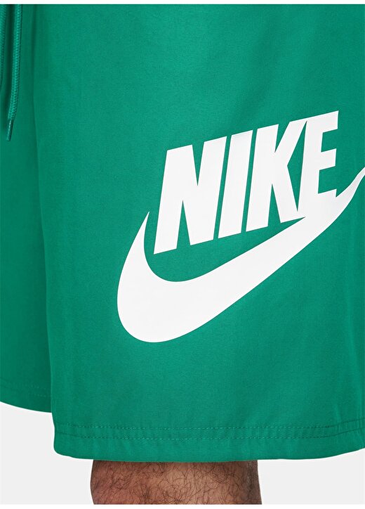 Nike Yeşil Lastikli Bel Erkek Şort FN3303-365-M NK CLUB SHORT WVN 4