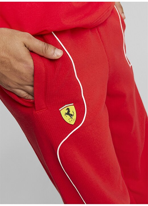 Puma Kırmızı Erkek Dar Paça Eşofman Altı 53816502 Ferrari Race Sweat Pants 3