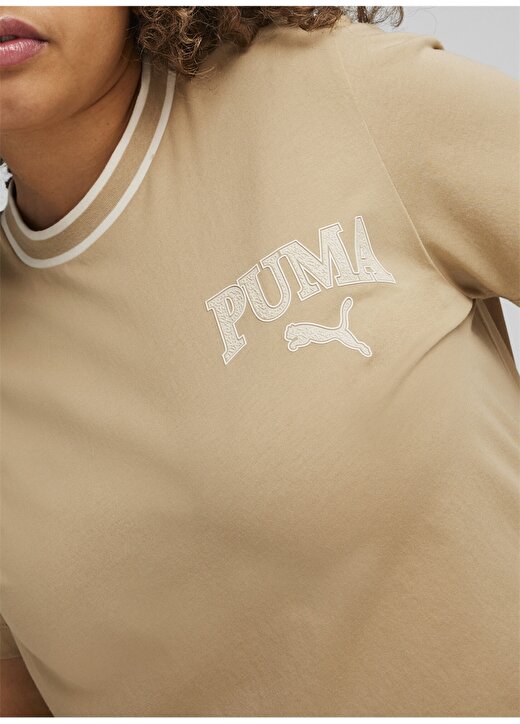 Puma 67789783 SQUAD Tee Ten Kadın Bisiklet Yaka Regular Fit T-Shirt 3