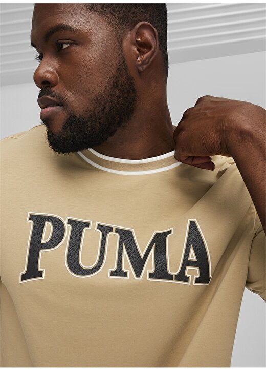 Puma 67896783 SQUAD Graphic Tee Ten Erkek Bisiklet Yaka Regular Fit T-Shirt 2