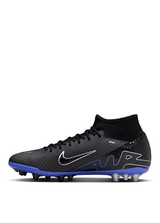 Nike Siyah - Mor Erkek Futbol Ayakkabısı DJ5622-040-ZOOM SUPERFLY 9 ACADEMY 4
