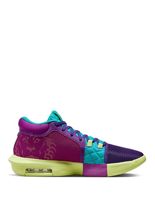 Nike Çok Renkli Basketbol Ayakkabısı FB2239-500-LEBRON WITNESS VIII 3