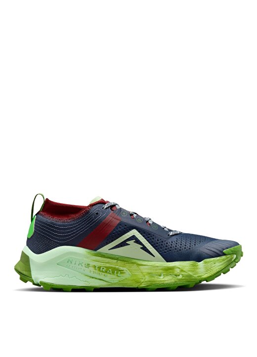 Nike Lacivert - Yeşil Erkek Koşu Ayakkabısı DH0623-403- ZOOMX ZEGAMA TRAIL 3