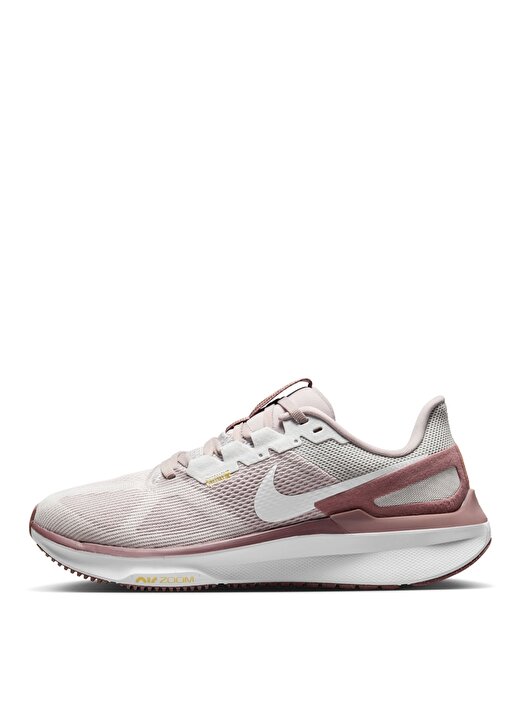 Nike Beyaz - Mor Kadın Koşu Ayakkabısı DJ7884-010-W NIKE AIR ZOOM STRUCTUR 2