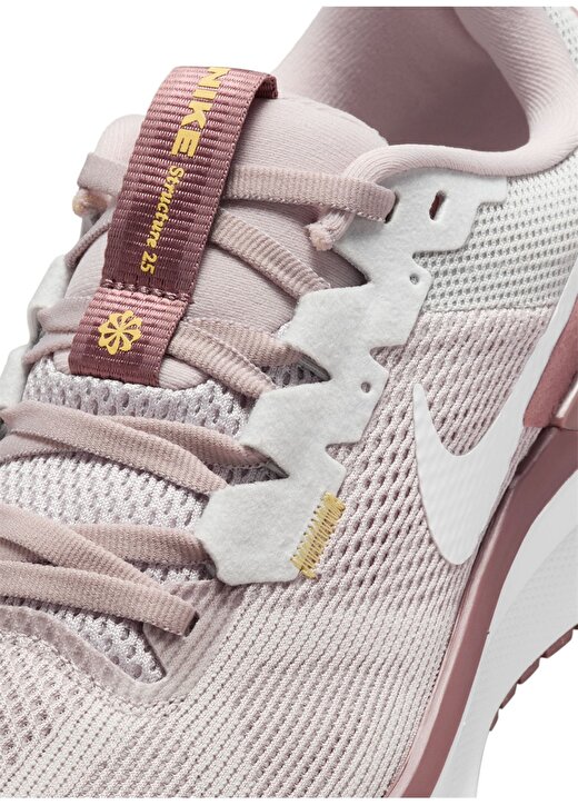 Nike Beyaz - Mor Kadın Koşu Ayakkabısı DJ7884-010-W NIKE AIR ZOOM STRUCTUR 4