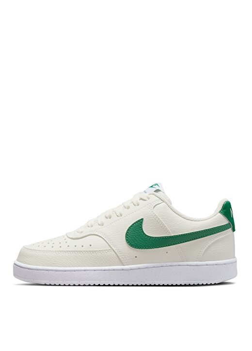 Nike Kırık Beyaz - Yeşil Kadın Lifestyle Ayakkabı FQ8892-133-W NIKE COURT VISION LO N 2