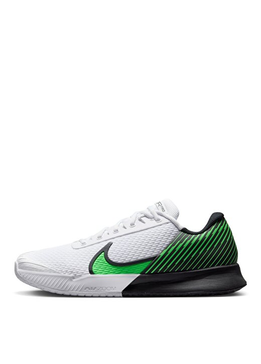 Nike Siyah - Beyaz - Yeşil Erkek Tenis Ayakkabısı DR6191-105-M NIKE ZOOM VAPOR PRO 2 2