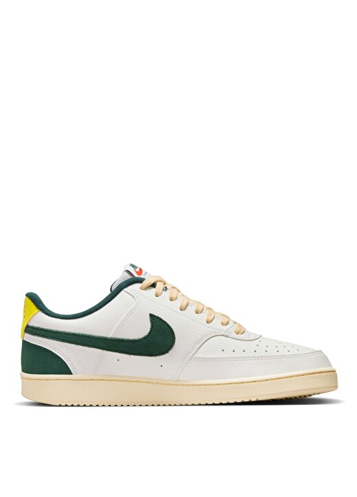 Nike Beyaz - Yeşil Erkek Lifestyle Ayakkabı FD0320-133- COURT VISION LO 3