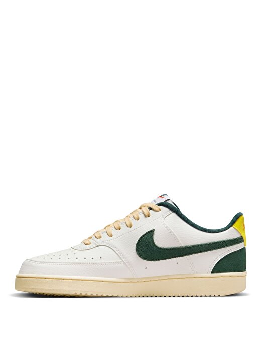 Nike Beyaz - Yeşil Erkek Lifestyle Ayakkabı FD0320-133- COURT VISION LO 4