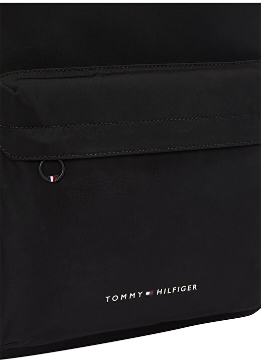 Tommy Hilfiger Siyah Erkek 30X46x15 Cm Sırt Çantası TH SKYLINE BACKPACK 4