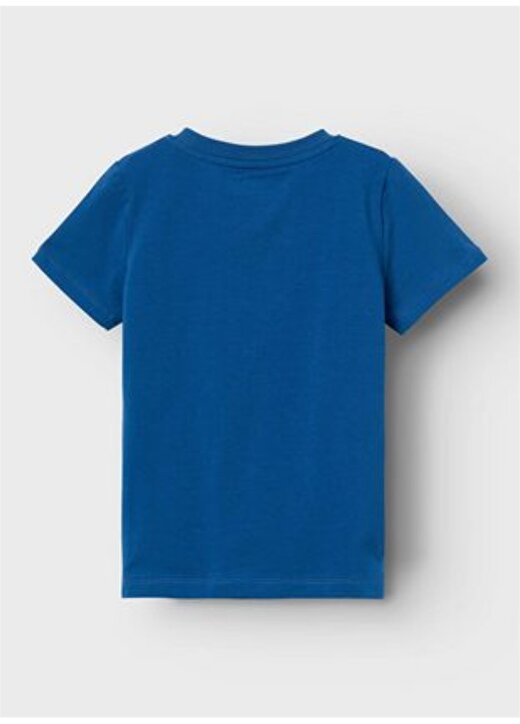 Name İt Desenli Koyu Mavi Erkek T-Shirt NMMMIGU MICKEY SS TOP WDI 3