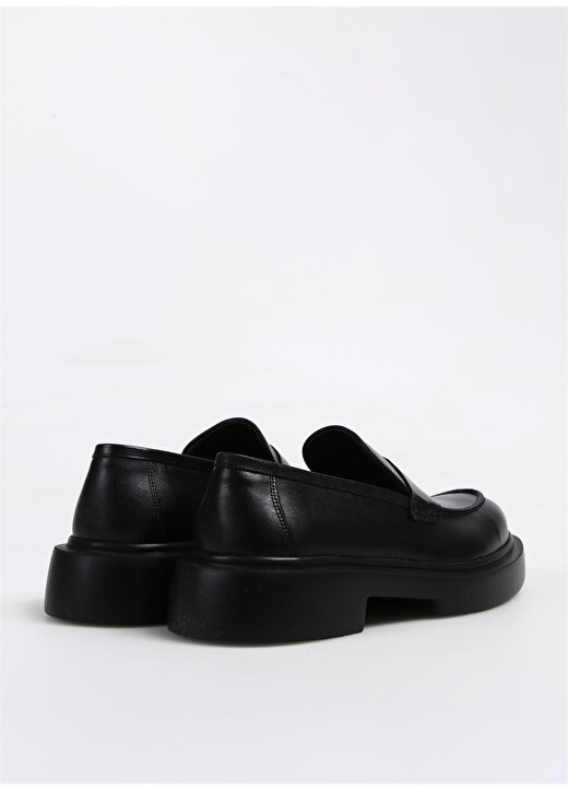 Fabrika Siyah Erkek Deri Klasik Ayakkabı BURGESS 3