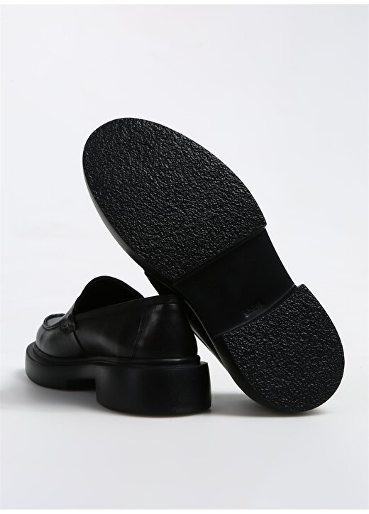 Fabrika Siyah Erkek Deri Klasik Ayakkabı BURGESS 4