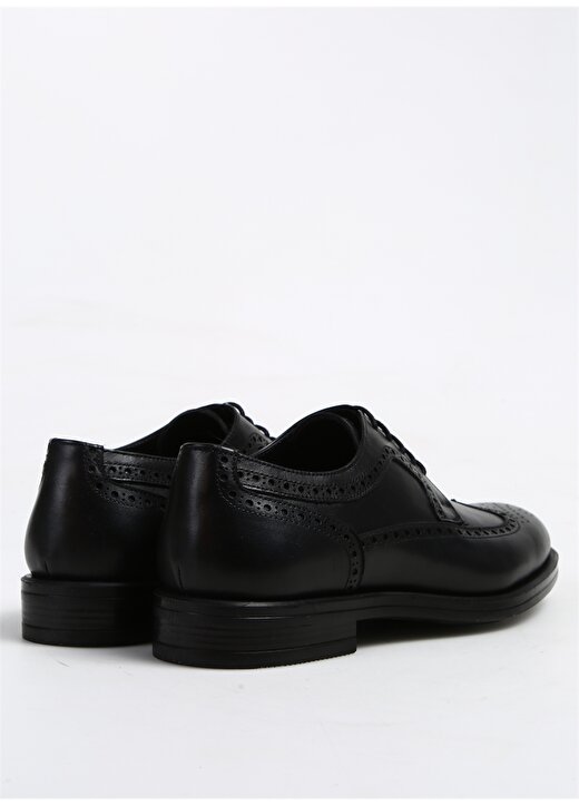 Fabrika Siyah Erkek Deri Klasik Ayakkabı ZAYA 3