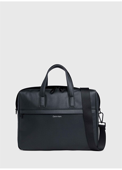 Calvin Klein Siyah Erkek 30,5X37,3X7,8 Cm Laptop Çantası CK MUST LAPTOP BAG 1