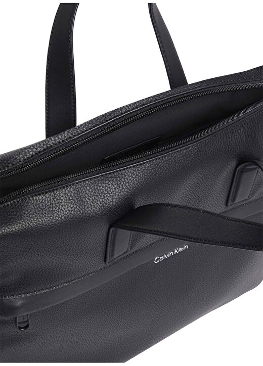 Calvin Klein Siyah Erkek 30,5X37,3X7,8 Cm Laptop Çantası CK MUST LAPTOP BAG 4