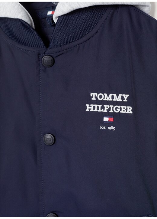 Tommy Hilfiger Lacivert Erkek Ceket TH LOGO BOMBER JACKET 3