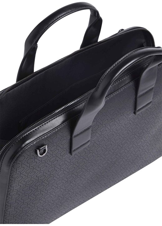 Calvin Klein Siyah Erkek 28,5X37x4,5 Cm Laptop Çantası MODERN BAR SLIM LAPTOP BAG MONO 3