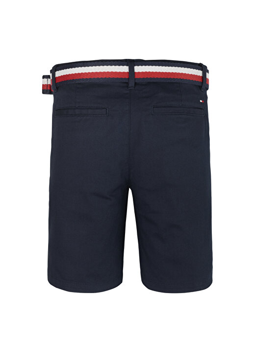 Tommy Hilfiger Normal Bel Normal Lacivert Erkek Şort WOVEN BELTED SHORTS 2