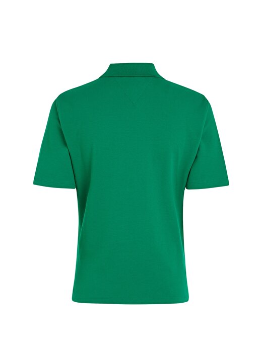 Tommy Hilfiger Yeşil Kadın Polo T-Shirt 1985 REG PIQUE POLO SS 3