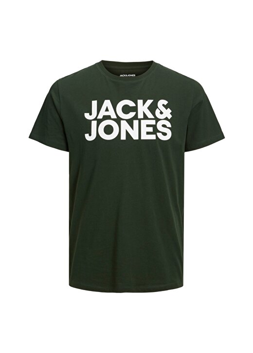 Jack & Jones Yuvarlak Yaka Haki Erkek T-Shirt JJECORP LOGO TEE SS O-NECK NOOS 1