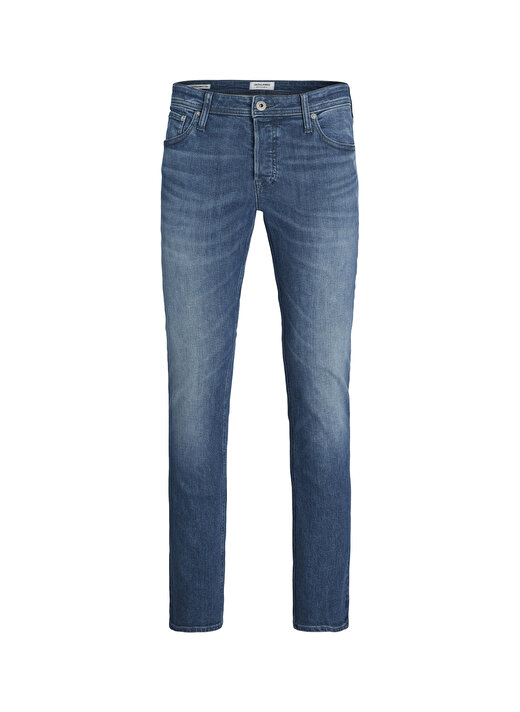 Jack & Jones Standart Bel Slim Straight Erkek Denim Pantolon JJITIM JJORIGINAL AM 784 SN 4