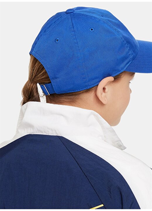 Nike Mavi Erkek Şapka FN9078-480-K NK CLUB CAP US CB BOXY 4