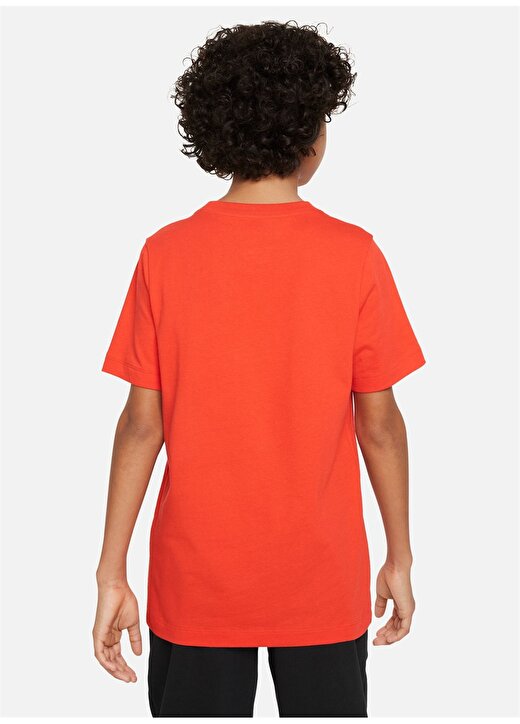 Nike Baskılı Kırmızı Erkek T-Shirt DV3934-696-K NSW TEE NIKE AIR FA22 4